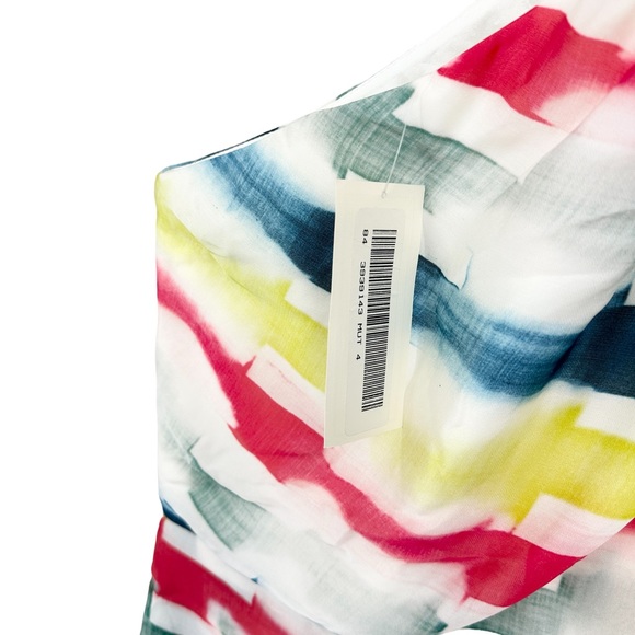 New SHOSHANNA Dress Silk One Shoulder Julie Printed - Picture 6 of 12